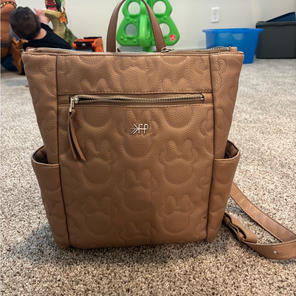 Freshly picked Minnie Mouse diaper bag